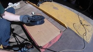 Катушка для удлинителя, из подручных материалов. Своими руками.