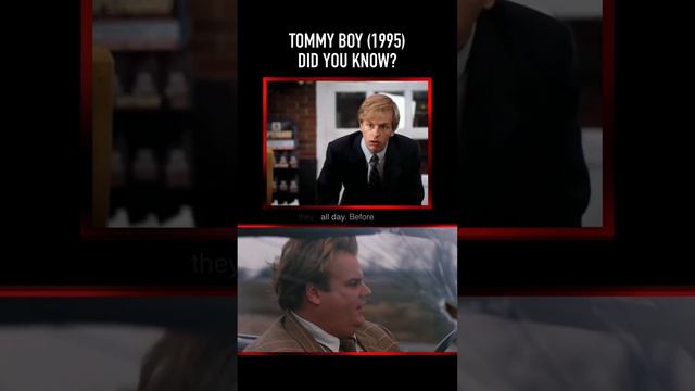 Did you know Chris Farley & David Spade got into a FIGHT on the set of TOMMY BOY (1995)?