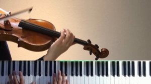 Ave Maria - Bach/Gounod(Piano,Violin) violinist is @lulumusicstudio1504