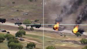 Ukrainian Army Launches a Huge Attack On Russian Armored Vehicles Convoys - Arma 3