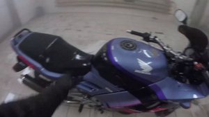 Как безопасно мыть мотоцикл. Honda CBR600.