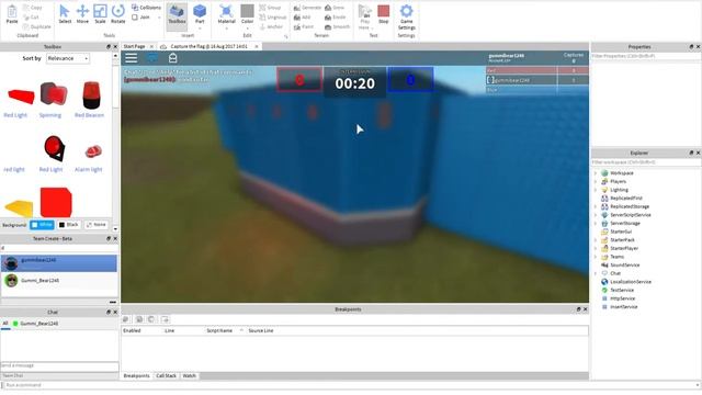Capture The Flag (ROBLOX Studio) смотреть онлайн