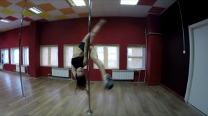 Exotic pole dance & Tricks Elena Shershova