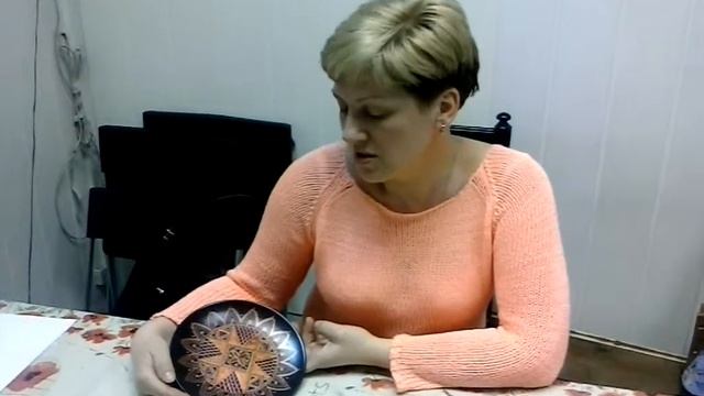 Отзыв об МК Точечная роспись тарелки смотреть онлайн