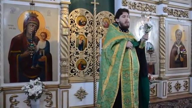 Проповедь иер. Александра Кузьмина на праздник "Вход Господень в Иерусалим". 24.04.16 г. смотреть онлайн