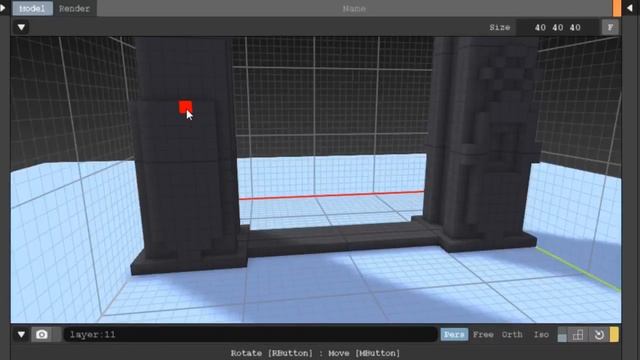 Запись Стрима №2: Создаем воксельные 3D модели для игры.