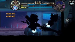 Shadow Fight 2 Titan Gatekeeper Vs Gatekeeper