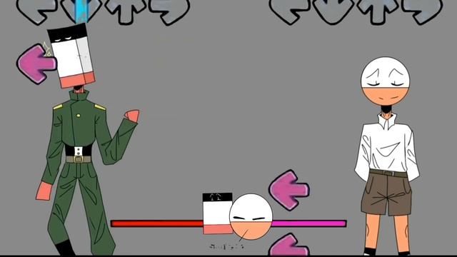 Friday night funkin пародия countryhumans Ру и Польша смотреть онлайн