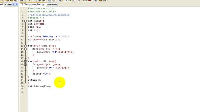 2darray from file