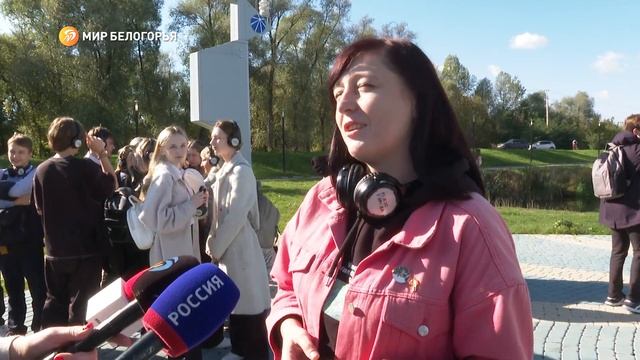 Белгородские школьники поучаствовали в спектакле-променаде