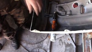 Ремонт заднего бампера Peugeot 207, ремонт пластика