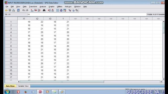 Koefisien Determinasi SPSS смотреть онлайн