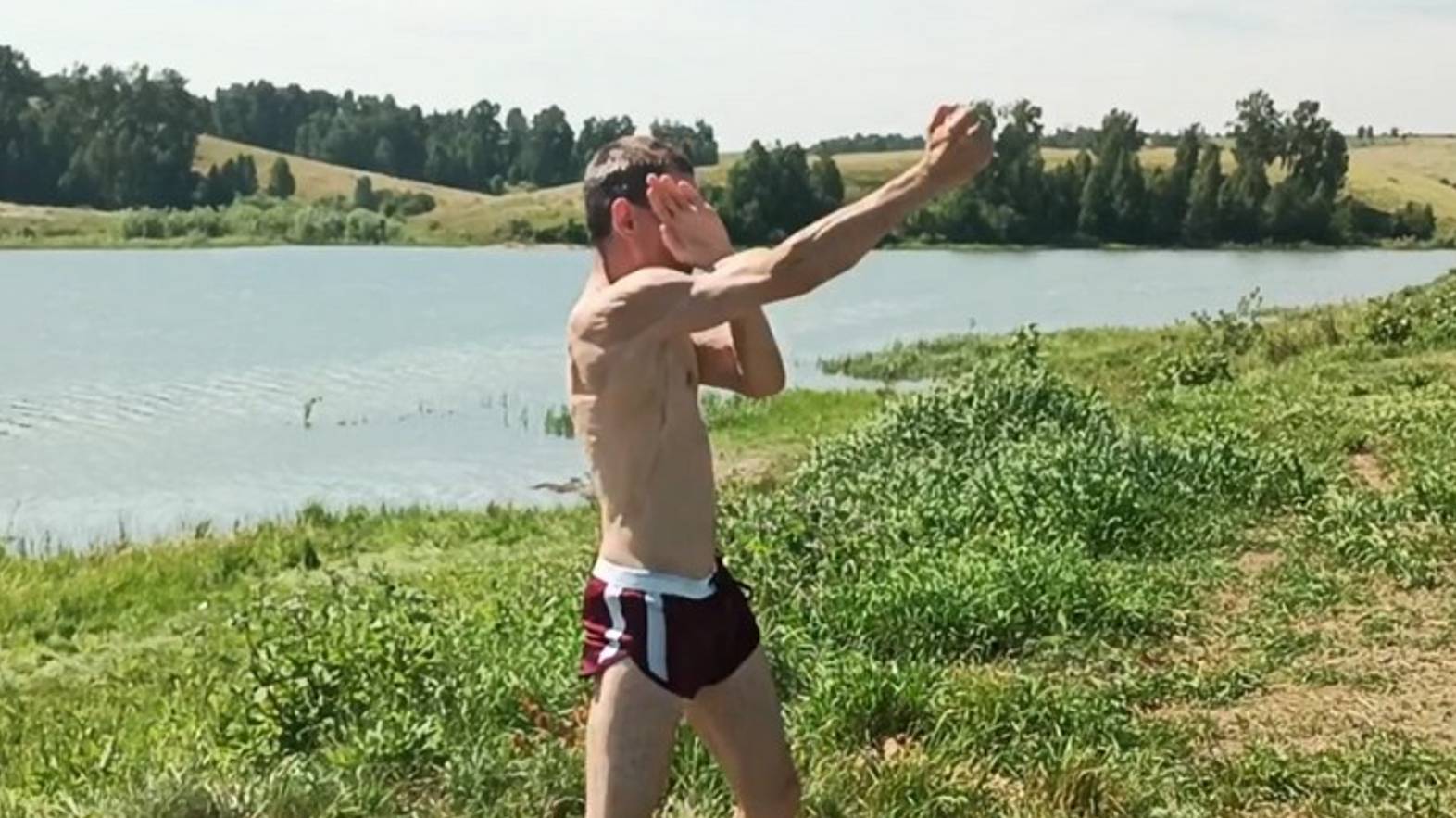 Самооборона на пляже