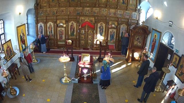 28.04.2023 Пятница. Вечернее богослужение, исповедь | Храм Николая Чудотворца г. Тюмень смотреть онлайн