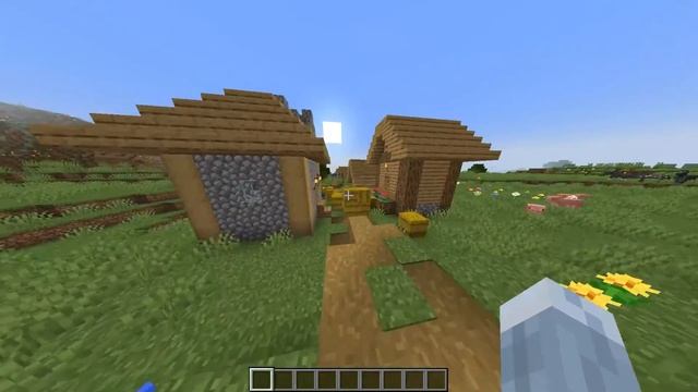 Сид деревни на поляне 70650219169222346 в майнкрафт - 1.18 смотреть онлайн