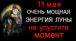 11 мая День с мощной энергией. НЕ УПУСТИТЕ МОМЕНТ.