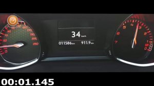 Peugeot 308 GTi (270 HP) Sound & Acceleration 0-250 km/h