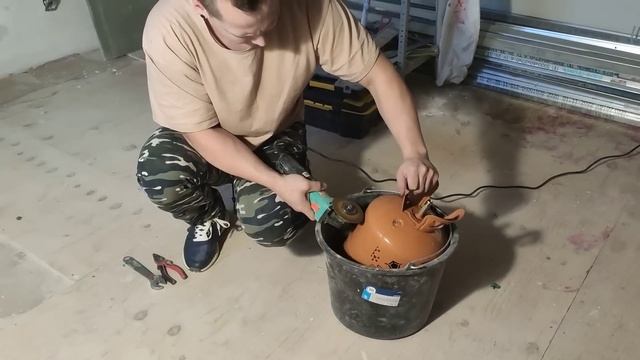 Купили баллон для обжига меди. смотреть онлайн