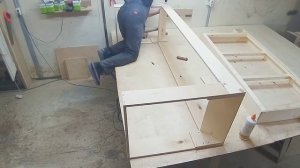 How to make a sofa in the office/Изготовление дивана в офис.Каркас