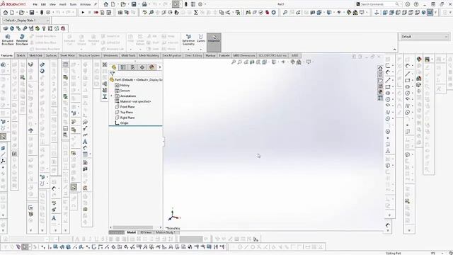 Resetting the User Interface Back to the Default Factory Settings in SOLIDWORKS смотреть онлайн