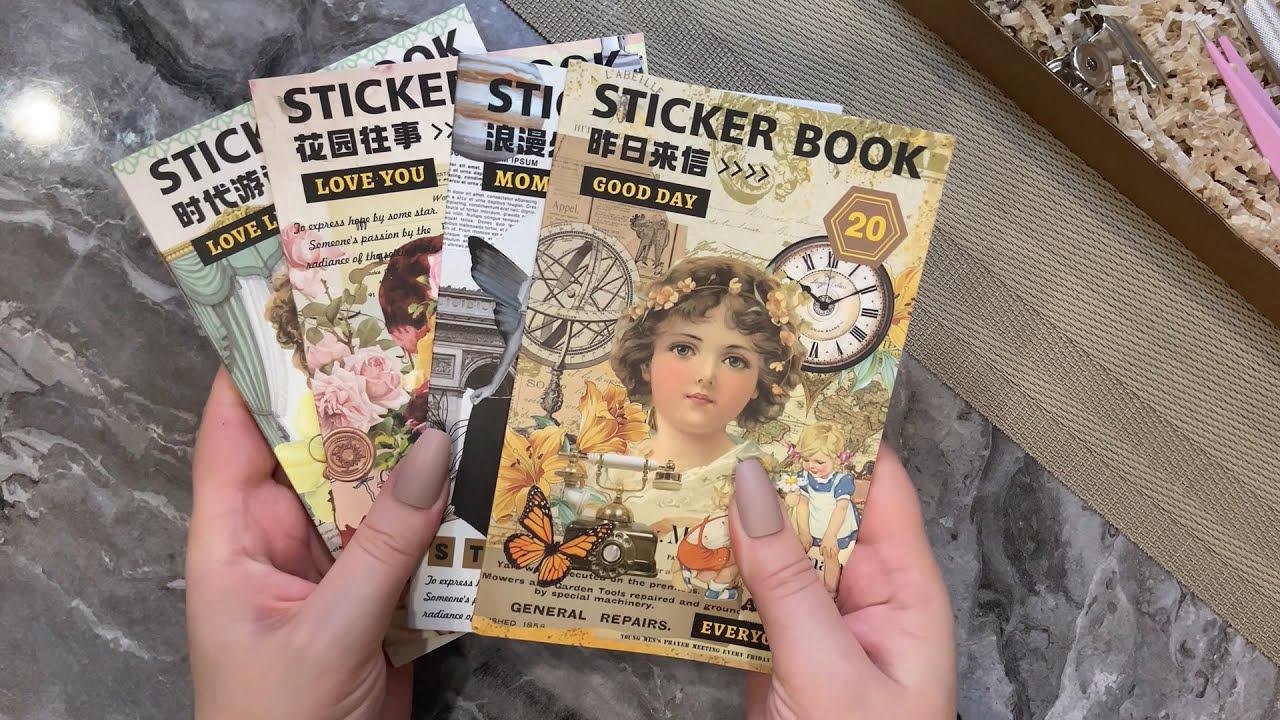 | ASMR | sub | Journaling | No talking | Pink vintage journal decoration | Haul | Relaxation 10 смотреть онлайн