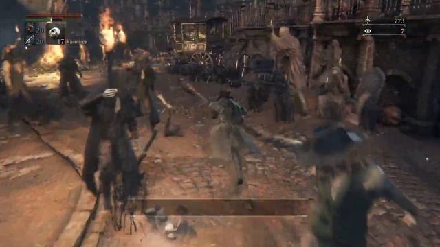 Bloodborne™добежать до Церковного Чудовища