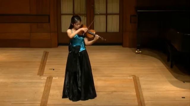 Yu-Ting Chen Ysaye Solo Sonata No. 4 Allemanda