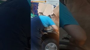 KIA BONGO III . ДО и ПОСЛЕ кузовной ремонт , ремонт передних арок.