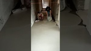 Подготовка основания. Заливка нивелир массой.Укладка плитки "ПВХ". Полы "В Стиле Лофт"
