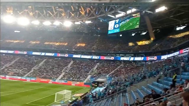 Зенит — Оренбург 8:0. Влог с матча.