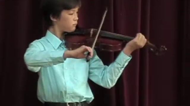 Adam B Violin - Gigue from Sonata in D Minor F.M. Veracini