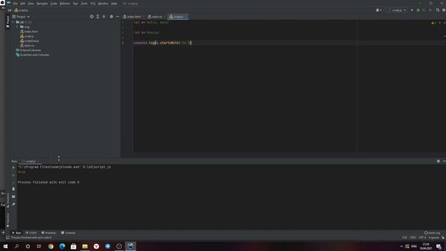 JavaScript | Работаем со строками смотреть онлайн