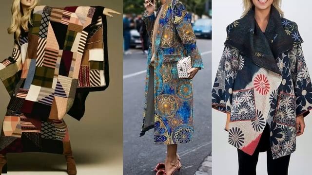 ПЭЧВОРК МОДНЫЙ ТРЕНД ОСЕНЬ 2023- НЕОБЫЧНЫЙ СТИЛЬ ОДЕЖДЫ ПЭЧВОРК- PATCHWORK FASHION TREND AUTUMN 2023