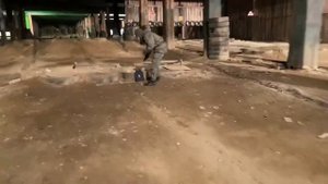 Отстрел плиты керамика СВМПЭ часть 1