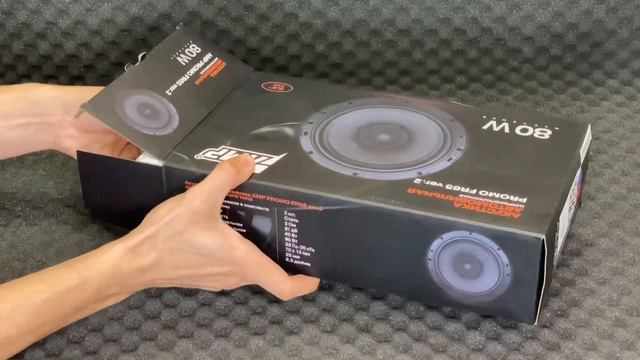 AMP PROMO FR65 v.2 - распаковка одних из самых бюджетных динамиков смотреть онлайн