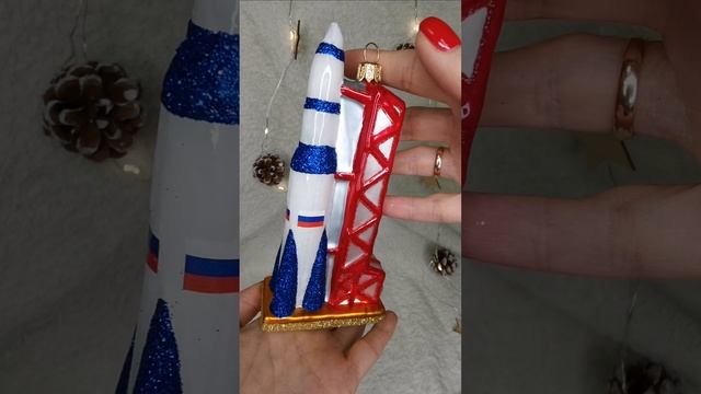 Арт. A2119   Распаковка Формовая игрушка из Польши «Ракета»