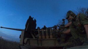 Купянское направление. Боевая работа установки С-60 в зоне СВО.