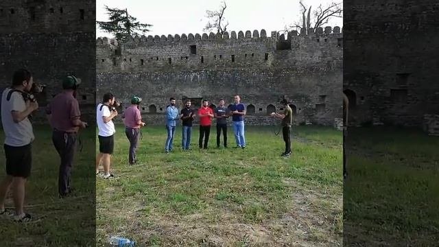 Грузия, Телави, знаменитое грузинское многоголосье
