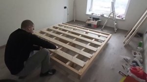 LOFT. Стильная кровать своими руками.