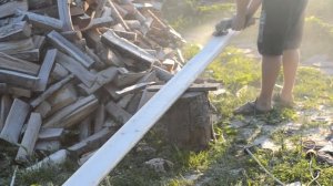 (БАНЯ ПО ДЕШМАНУ )ЧАСТЬ 6 !! ОБШИВКА ФАСАДА  ОБЫЧНОЙ ДОСКОЙ