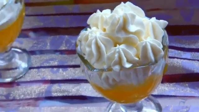 Желе апельсиновое #желе #десерт