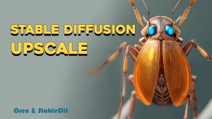 Техника Upscale в Stable Diffusion. Масштабирование. Увеличение изображения