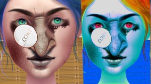 Asmr Dirty Face Makeup Animation || asmr Animation || Makeup Animation #asmr #asmranimation #makeup