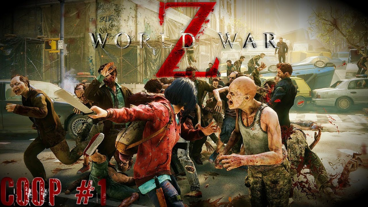 Зомби апокалипсис в бесплатной (Epic) World War Z   стрим прохождение запись часть #1