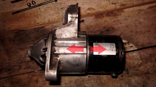 Снятие и чистка стартера MITSUBISHI LANCER/Замена стартера МИЦУБИСИ ЛАНСЕР смотреть онлайн