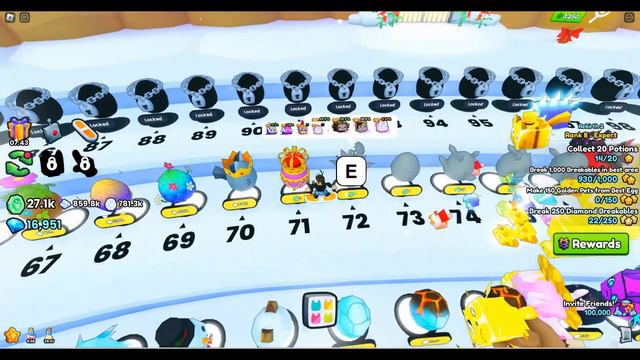 Новогоднее обновление в Pet simulator 99! смотреть онлайн