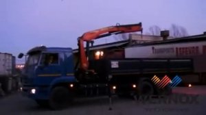 Самосвал с 2-х сторонней разгрузкой с КМУ на базе КАМАЗ 65117.mp4
