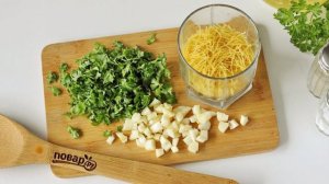 Куриный суп с чесноком