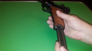 Макет пистолета ЛЮГЕРА Р08 1908г.Германская империя.Игрушка от Denix.Modell der LUGER-Pistole P08