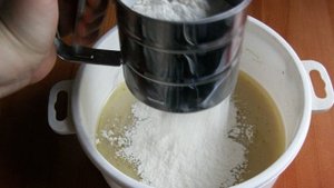 Белый хлеб на закваске в духовке